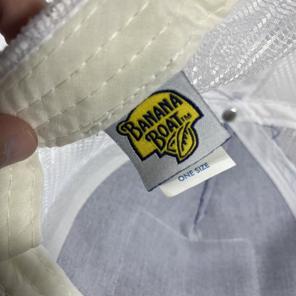 BANANA BOAT FUN IN THE SUN PATCH HAT CAP SNAPBACK ADJUSTABLE ONE SIZE FITS MOST - Picture 10 of 11